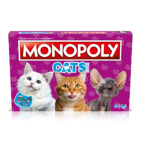 Настольная игра Monopoly Монополия Cats на английском языке