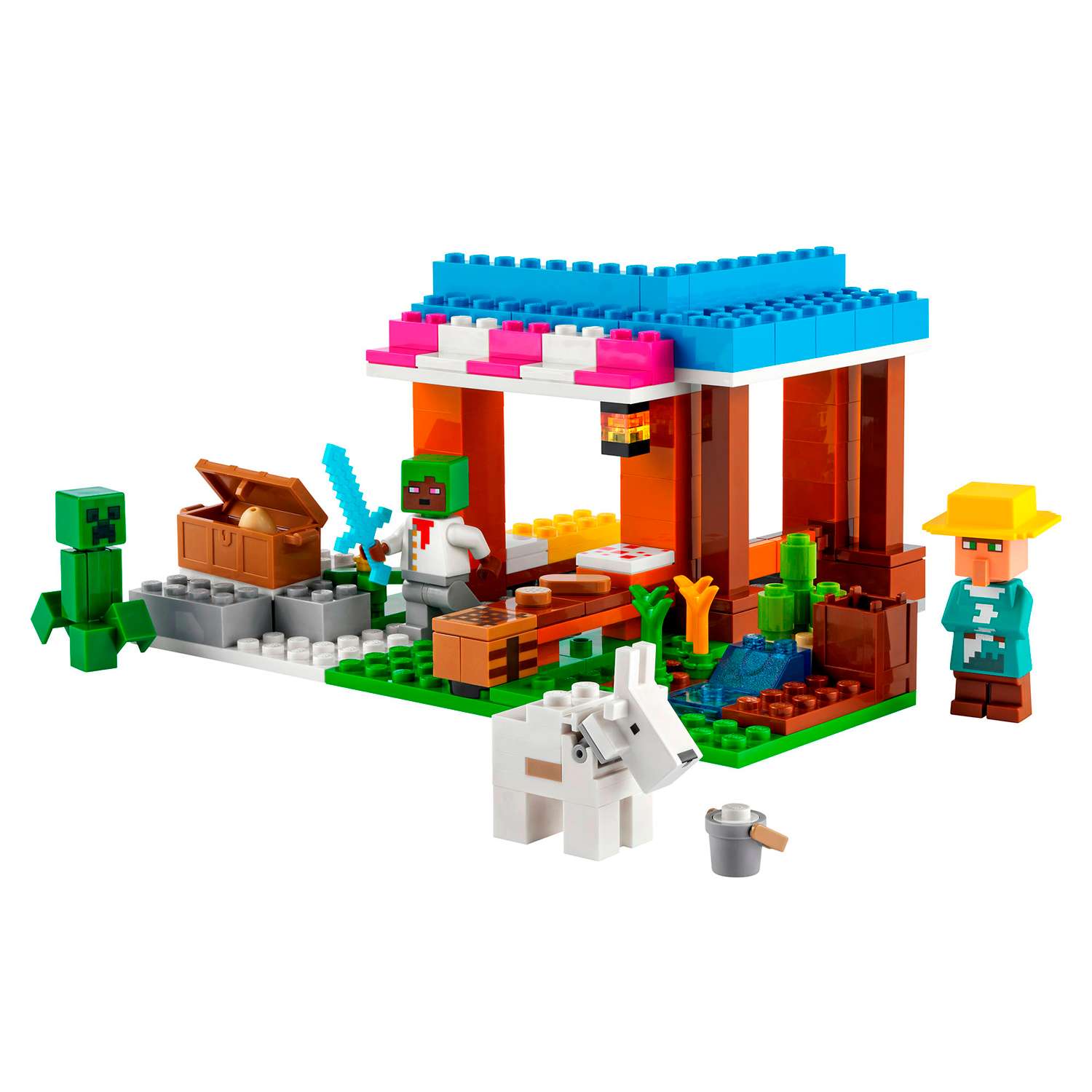 Конструктор детский LEGO Minecraft Пекарня 21184 - фото 4