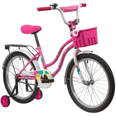 Велосипед 20 розовый. NOVATRACK TETRIS