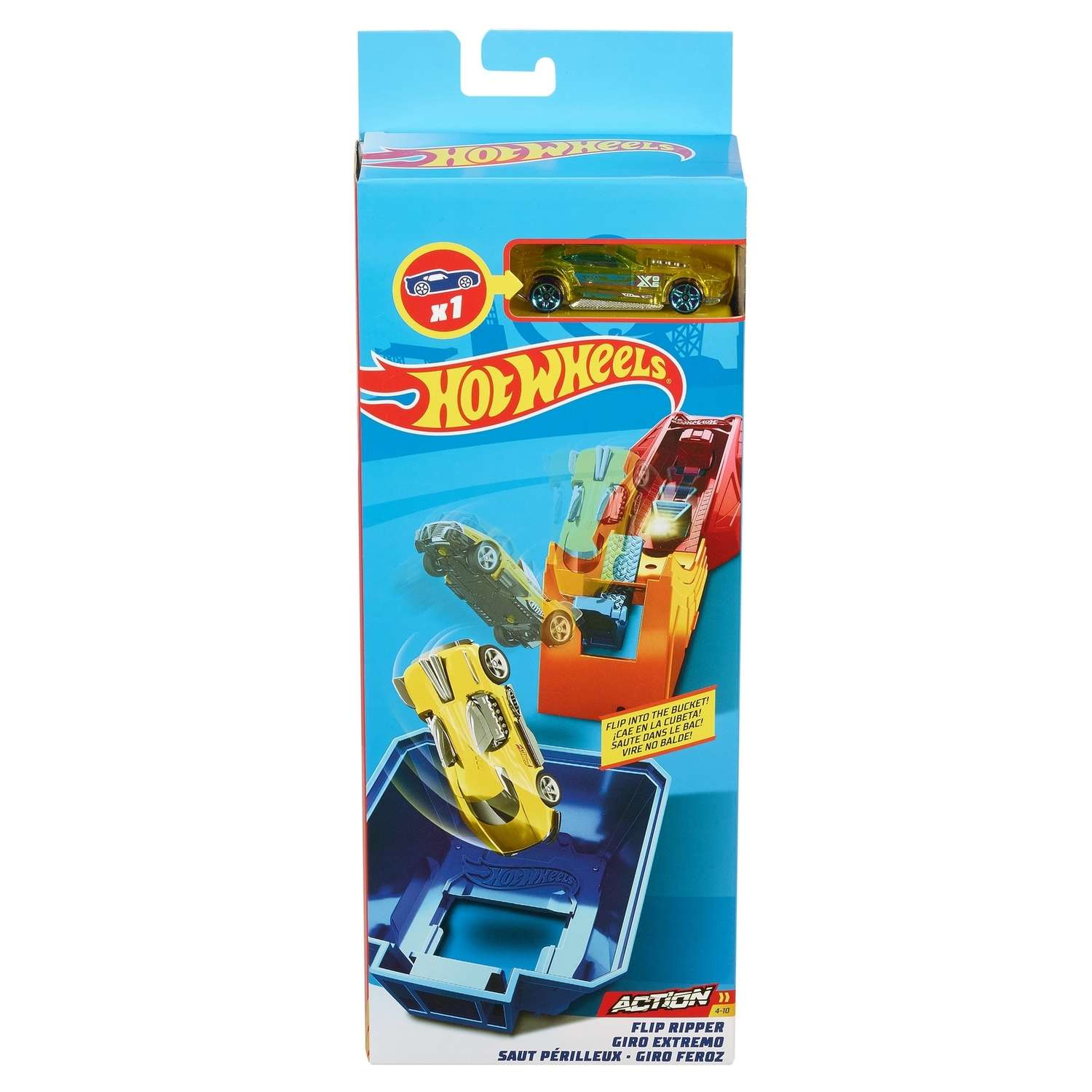 Набор игровой Hot Wheels Конструктор Трасс Огненный прыжок 4 FWM89 FWM85 - фото 2