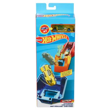 Набор игровой Hot Wheels Конструктор Трасс Огненный прыжок 4 FWM89