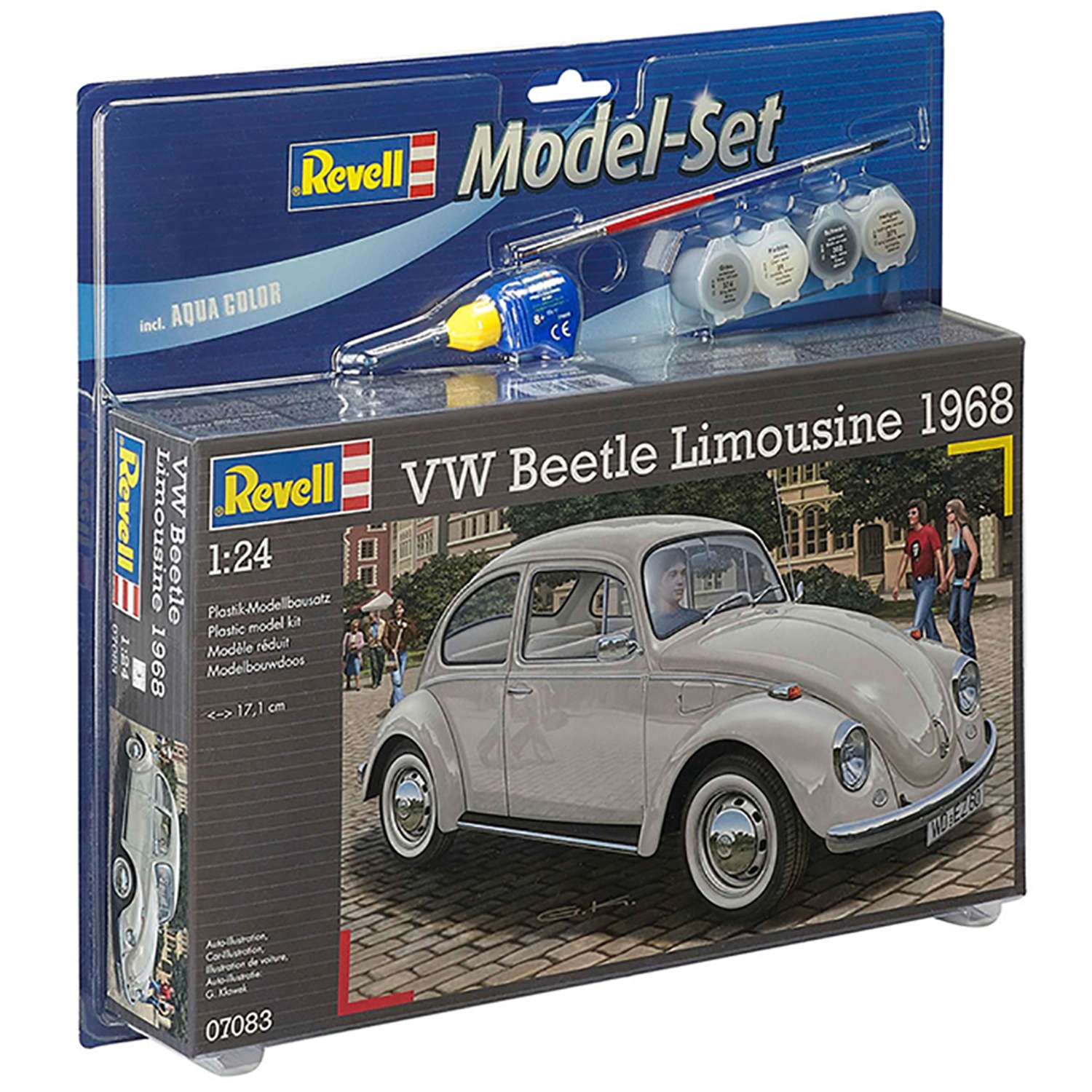 Модель для сборки Revell Автомобиль VW Beetle Limousine 68 купить по цене  4601 ₽ в интернет-магазине Детский мир