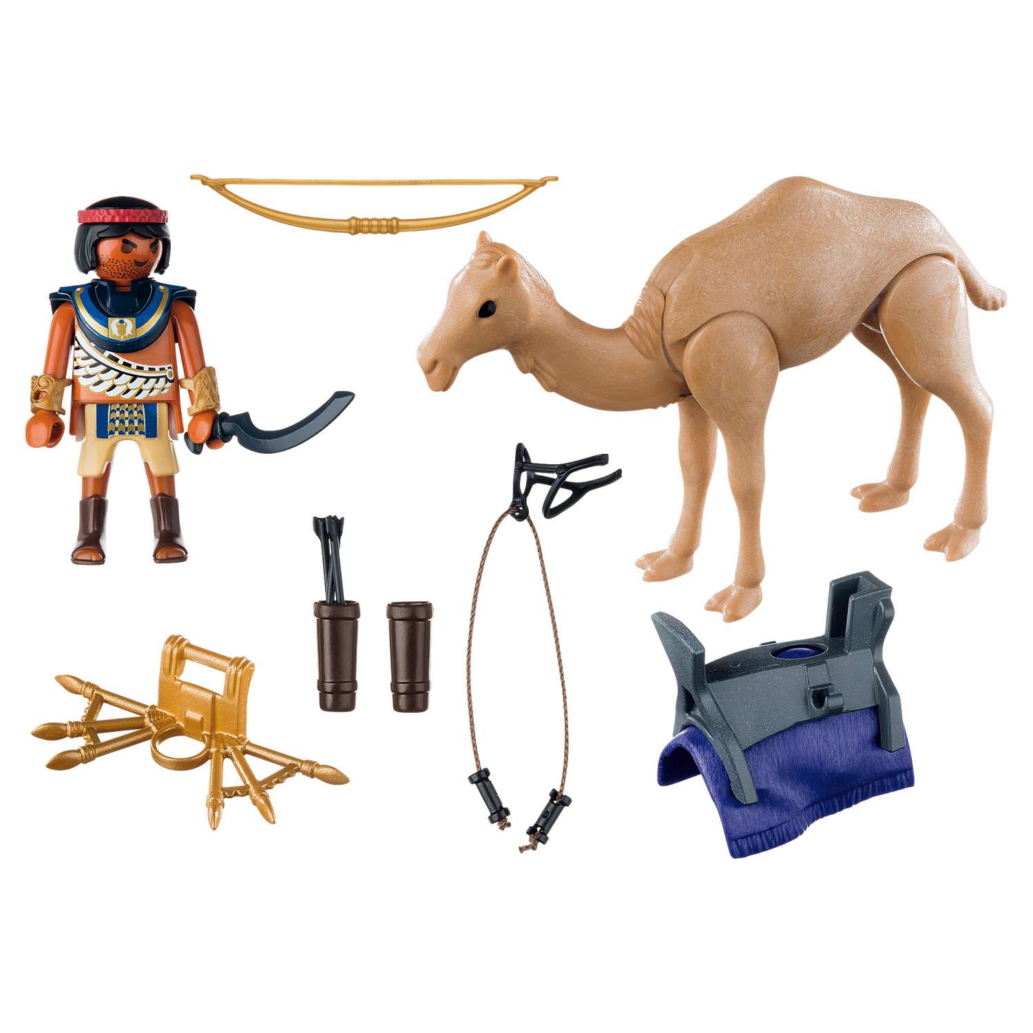 Конструктор Playmobil Египетский воин с верблюдом - фото 1