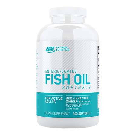 Мягкие капсулы с рыбьим жиром Optimum Nutrition Fish Oil Softgels (200 капсул)