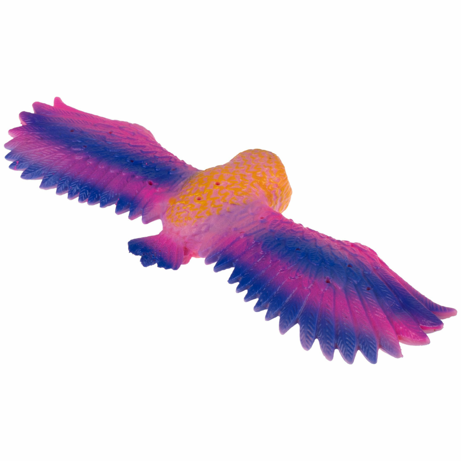 Фигурка-браслет 1TOY Flexi Wings 2 в 1 Супертянучка и Слэп-браслет в виде совы розовый - фото 4