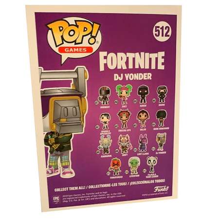 Игрушка Funko Pop vinyl Games Fortnite S3 Dj yonder Fun2319