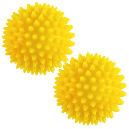Мячик массажный Альфапластик желтый 2 шт