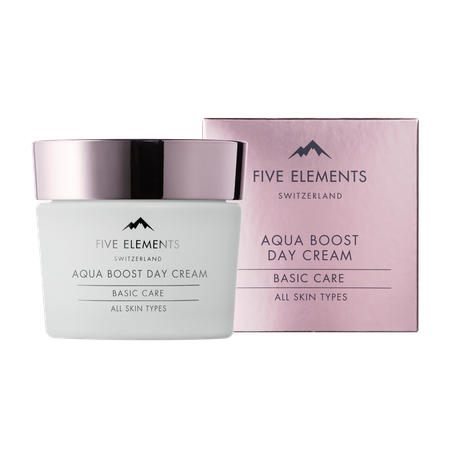 Крем для лица FIVE ELEMENTS Aqua Boost Day Cream дневной увлажняющий 50 мл