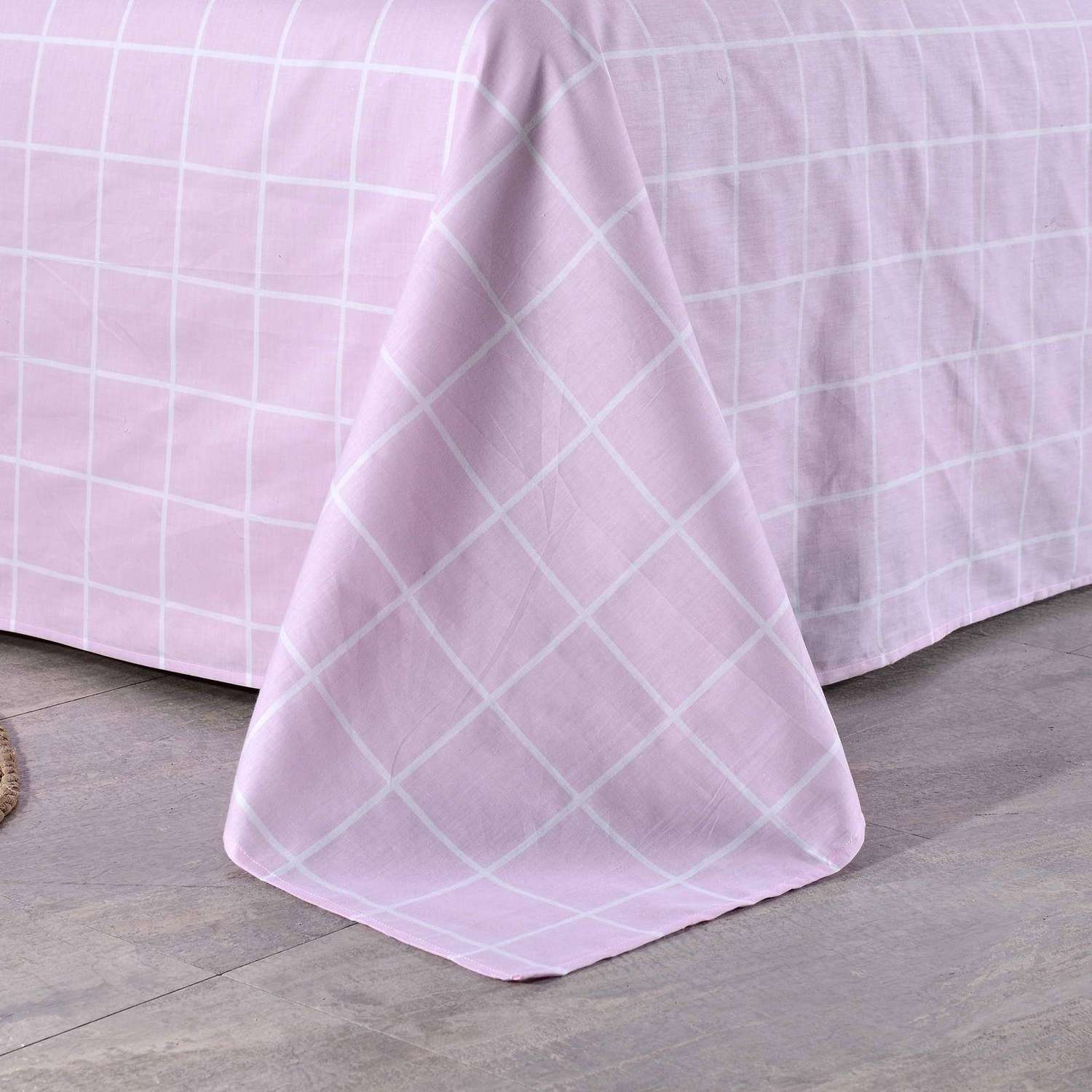 Комплект постельного белья Sofi de Marko 1.5 спальный Тайра розовая - фото 6