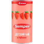 Чай Semper Клубника 180г