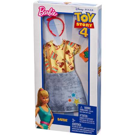 Одежда Barbie Универсальный полный наряд коллаборации История игрушек 4 Шериф Вуди FXK77