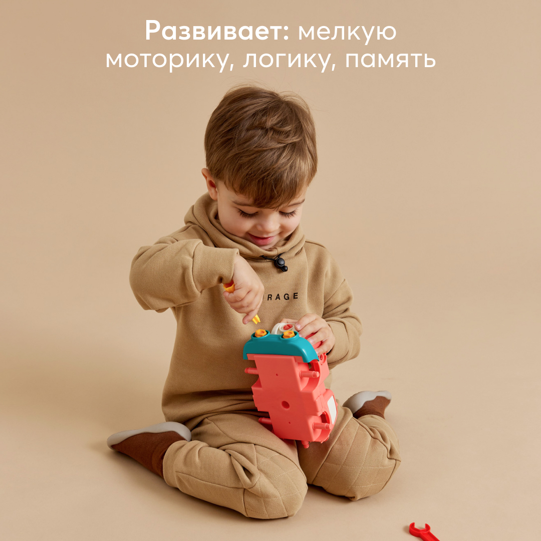 Автомобиль Happy Baby YOUNG MECHANIC без механизмов 331883 - фото 6