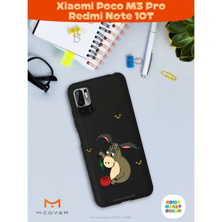 Силиконовый чехол Mcover для смартфона Poco M3 Pro Redmi Note 10T Союзмультфильм В гостях у Кролика