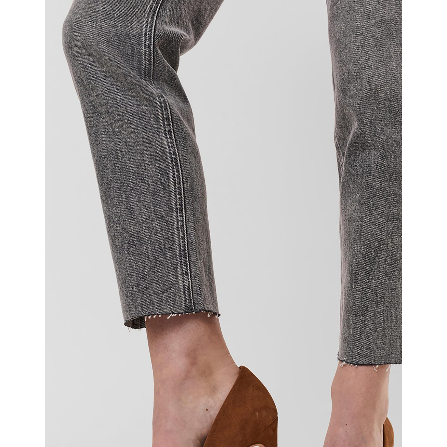 Брюки VERO MODA 10255467/Light Grey Denim/"32 - фото 4