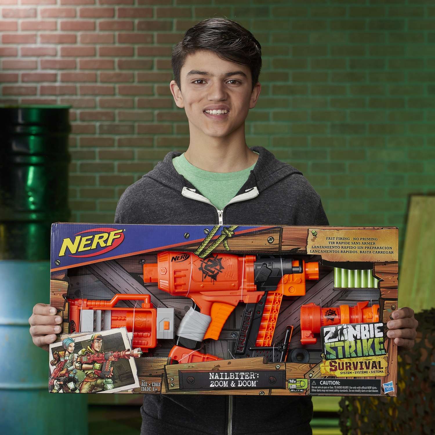 Игрушка Nerf Зомби Страйк Ногтегрыз E6163EU4 - фото 13