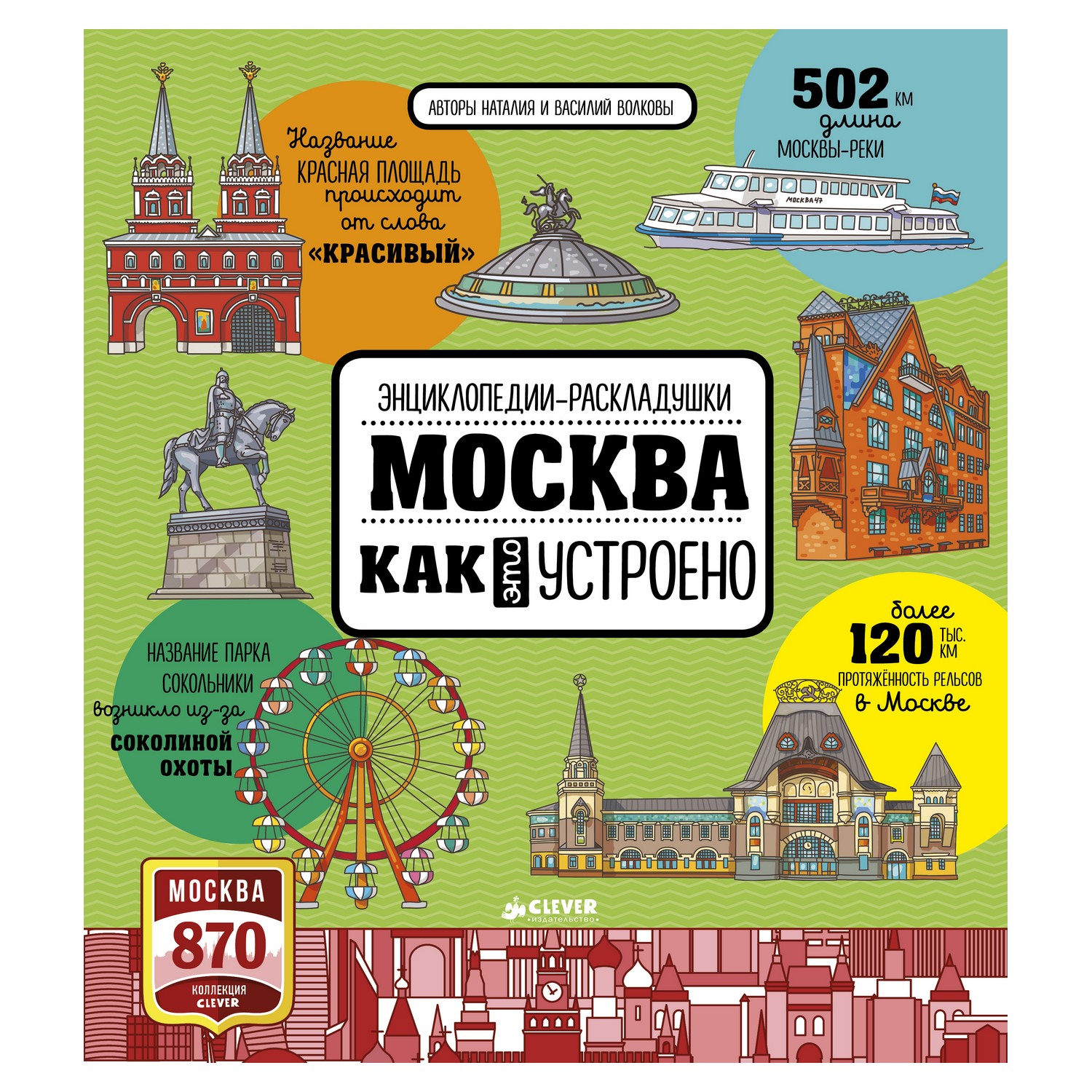 Книга Clever Москва Как это устроено Волкова Н купить по цене 999 ₽ в  интернет-магазине Детский мир