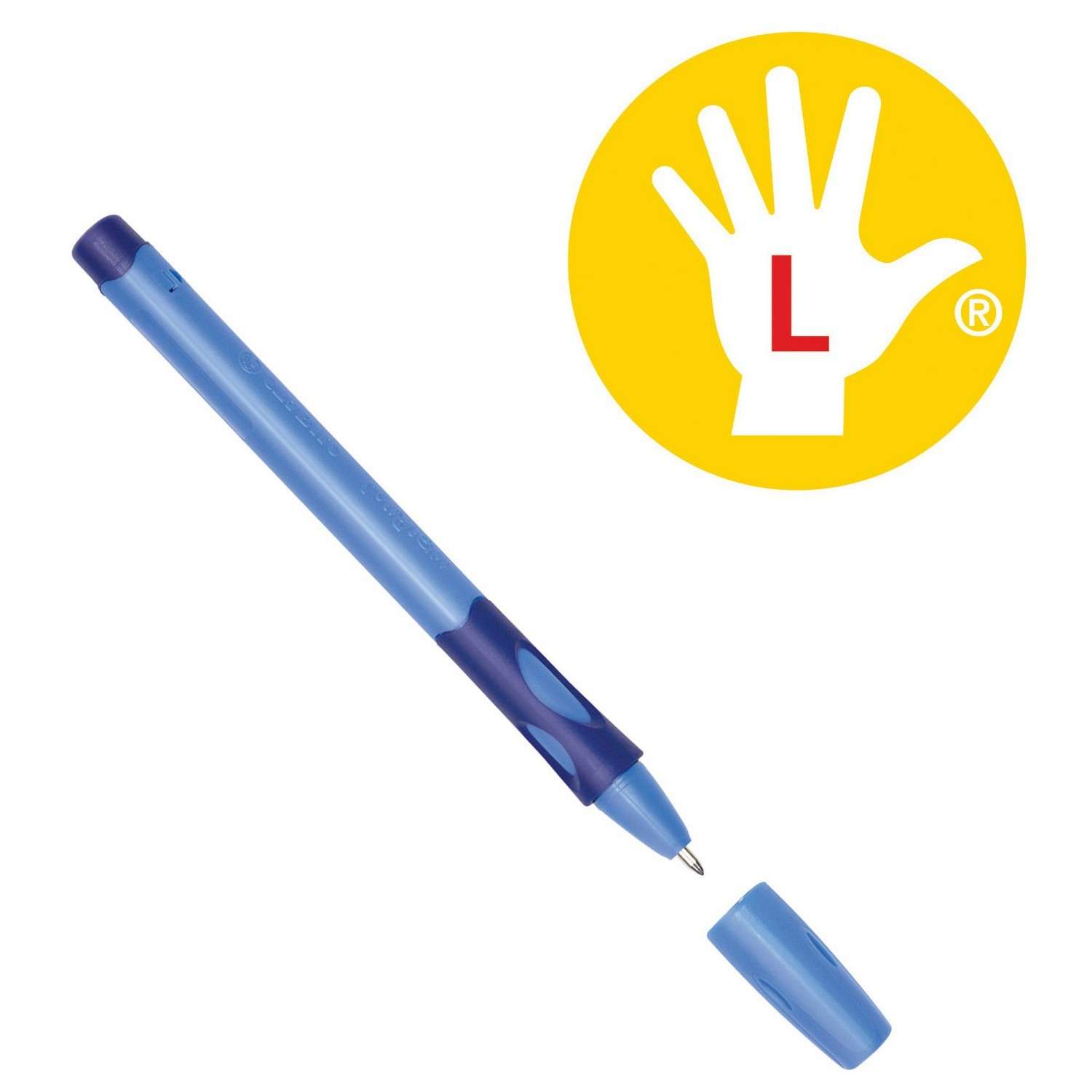 Ручка шариковая STABILO Leftright для левшей Синий 6318/1-10-41 - фото 4