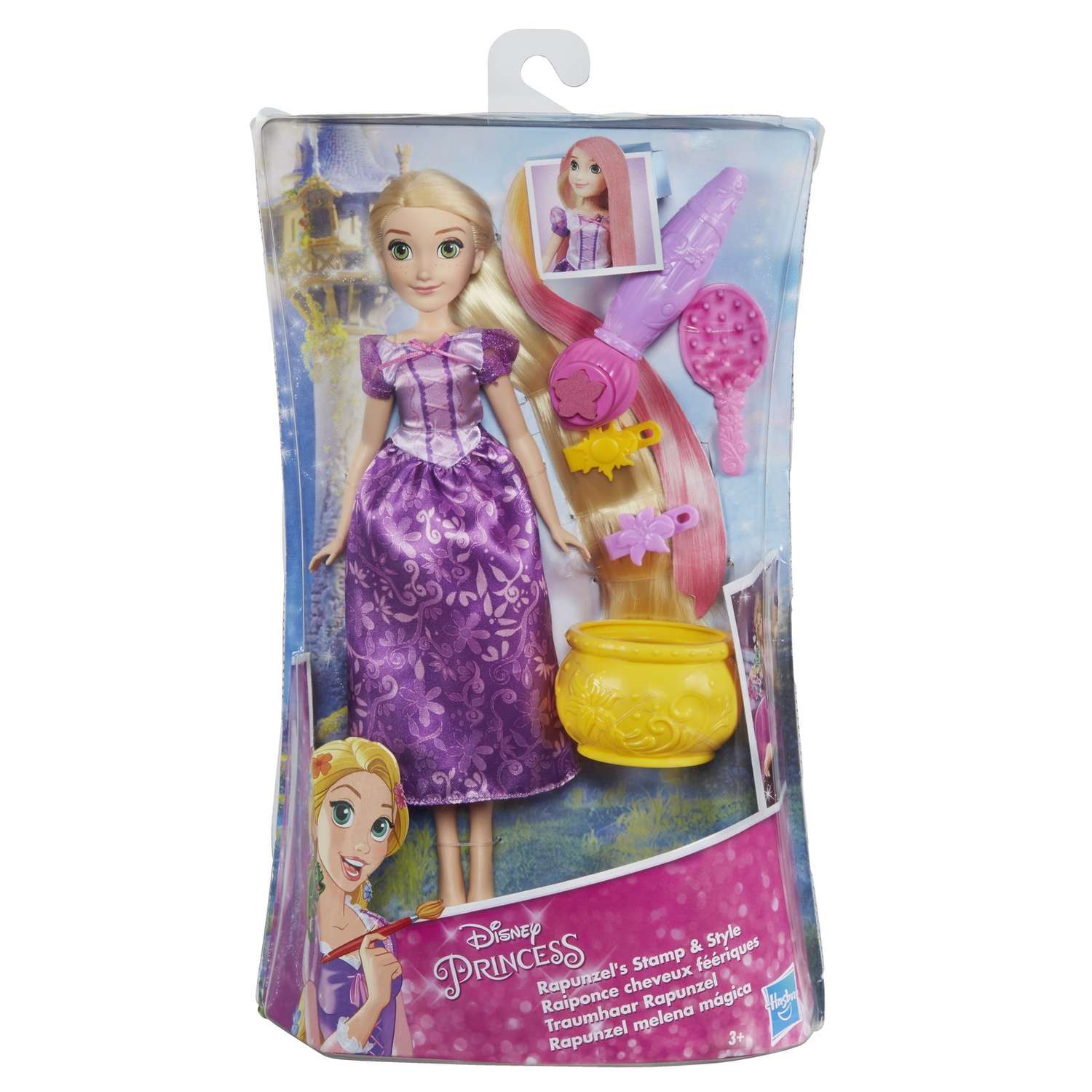 Кукла Princess Disney Рапунцель магия волос E0064EU4 E0064EU4 - фото 2
