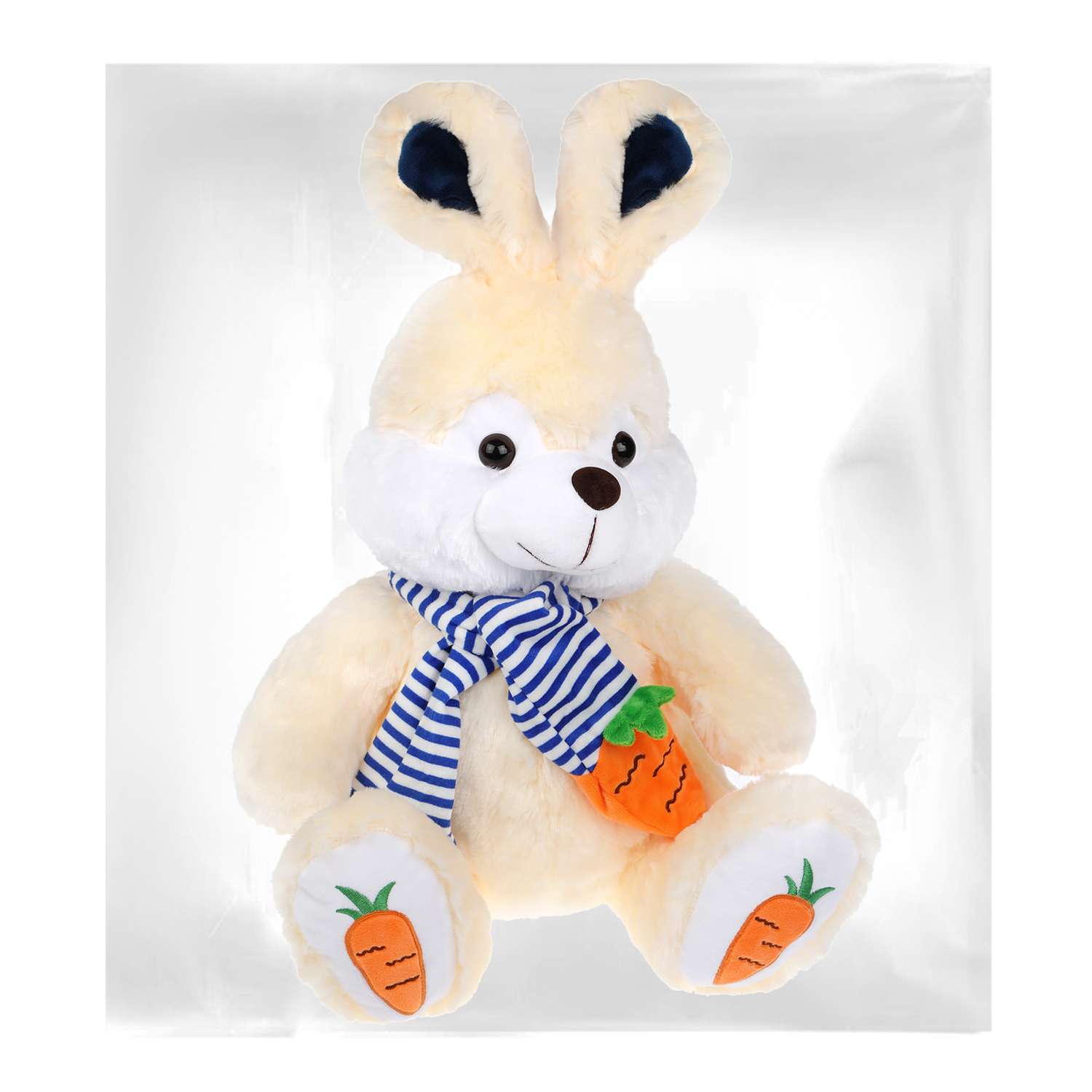Мягкая игрушка Fluffy Family Зайка Морковкин 40 см - фото 2