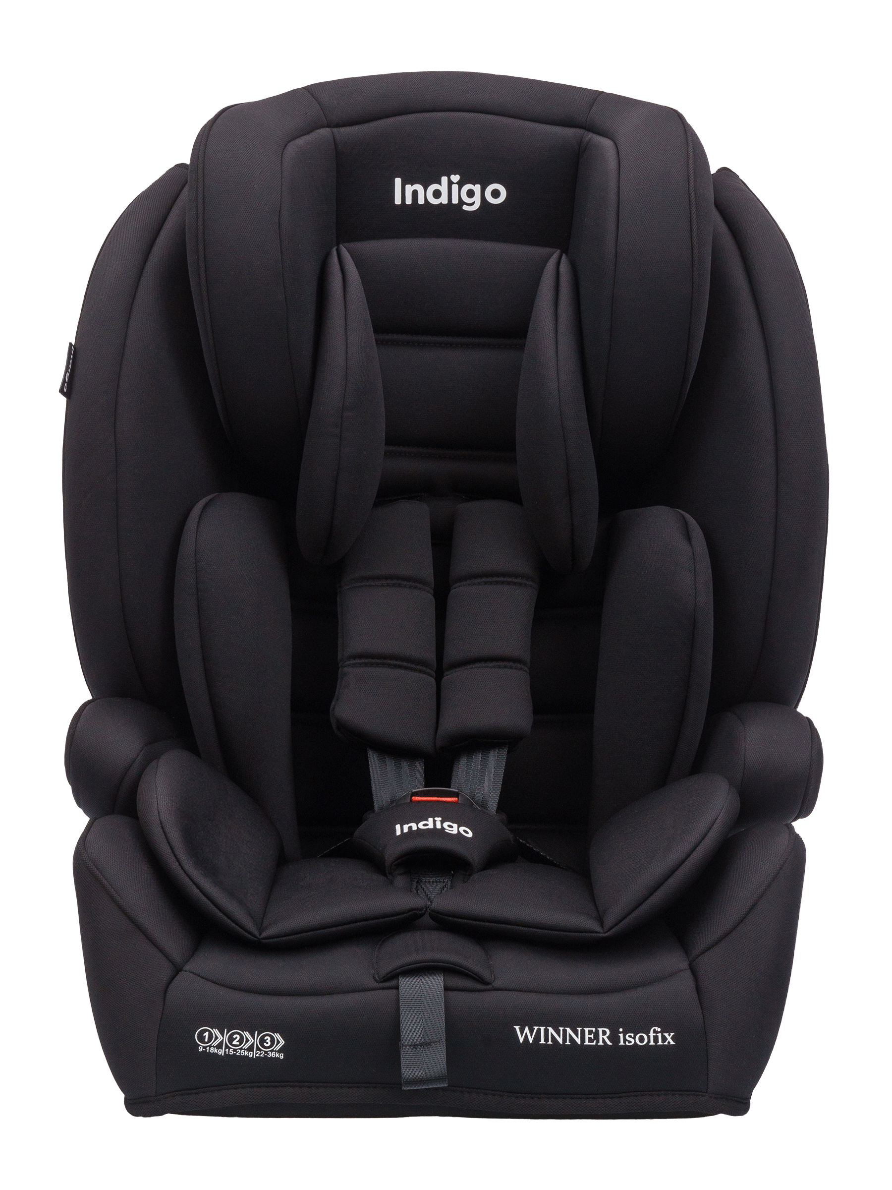 Автокресло Indigo Winner Isofix 1/2/3 (9-36 кг) - фото 19