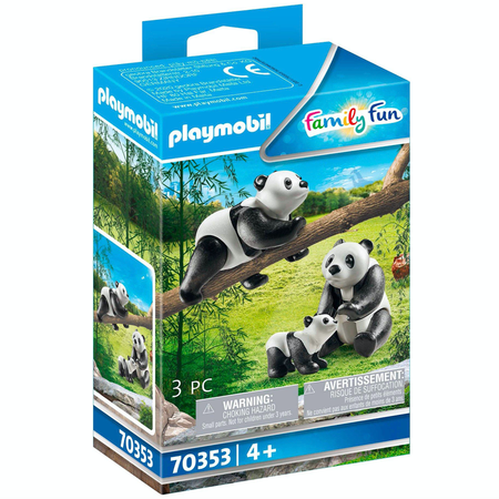 Набор фигурок Playmobil Панды с малышом
