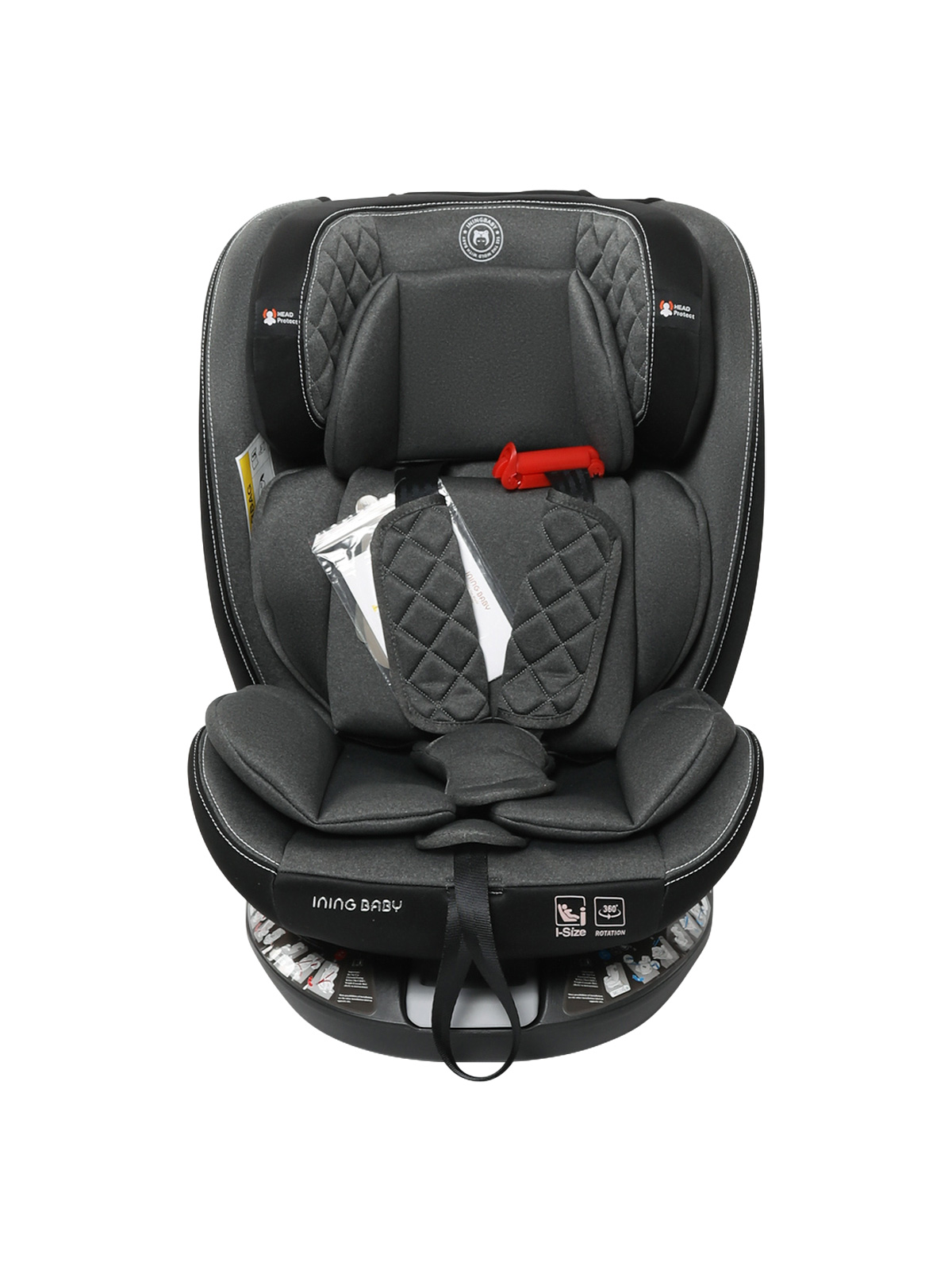 Автокресло Ining baby KRC001 Dark gray купить по цене 10489 ₽ в  интернет-магазине Детский мир