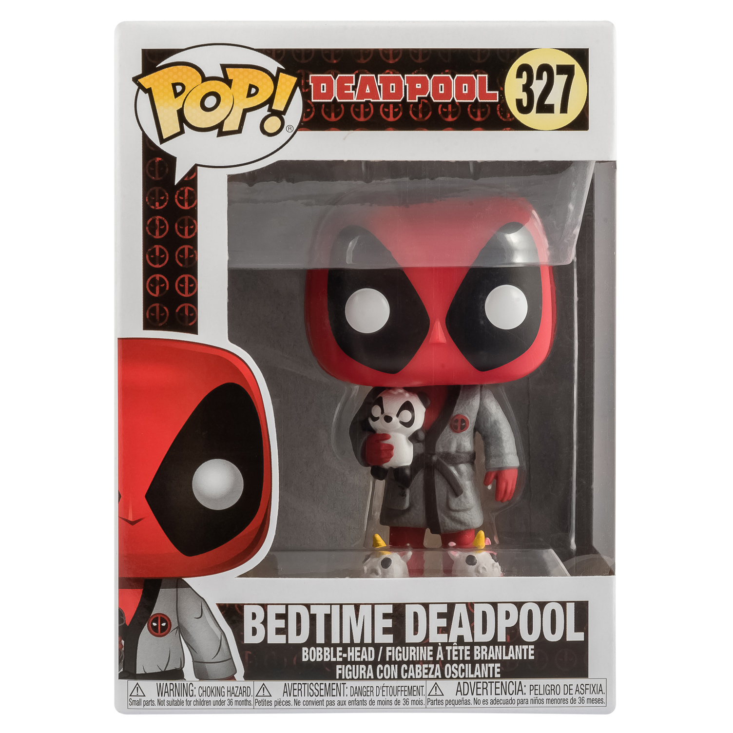 Фигурка Funko Pop bobble Marvel Deadpool in robe - фото 2