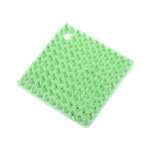 Полимерная губка Seichi Универсальная со щетиной 10х10 см зеленая