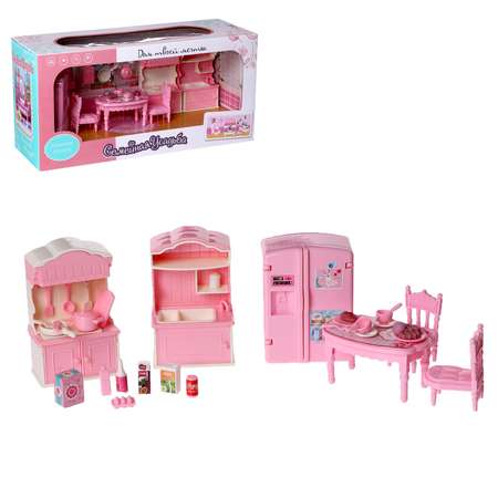 Игровой набор мебели Sima-Land для кукол «Семейная усадьба: столовая»