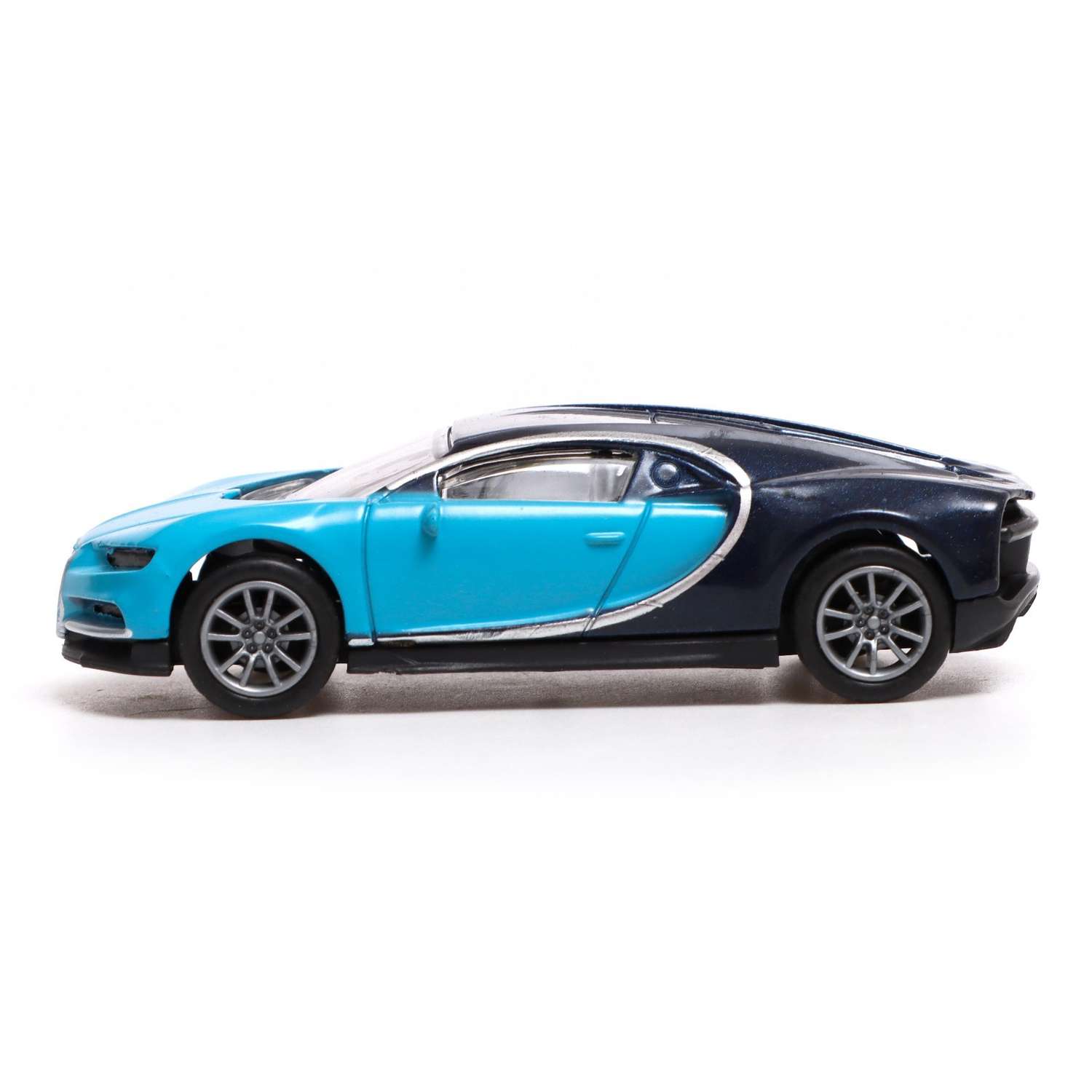 Машина Автоград металлическая «Купе» инерционная масштаб 1:43 цвет синий 7648500 - фото 2