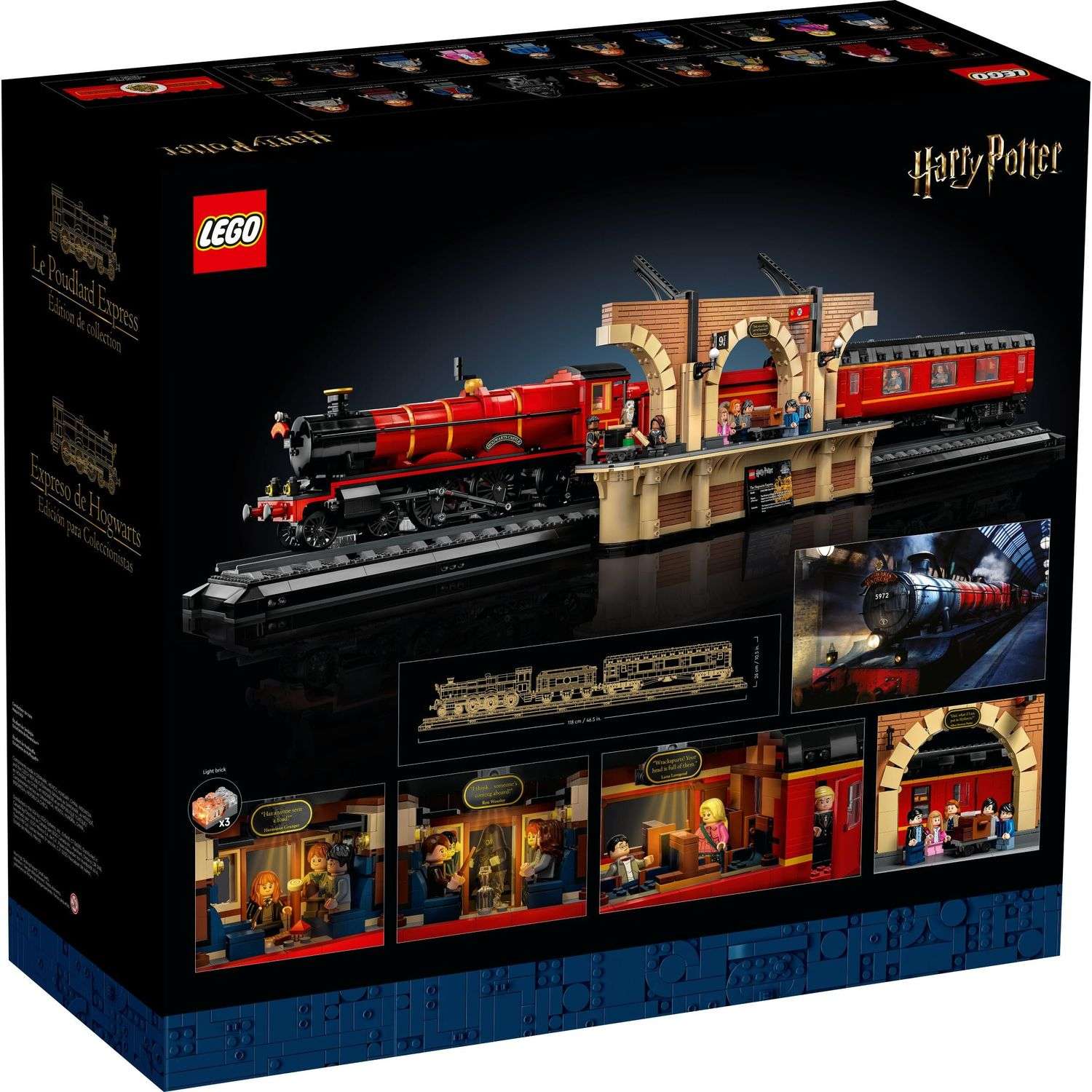 Конструктор LEGO Harry Potter Хогвартс-экпресс Коллекционное издание 76405 - фото 12