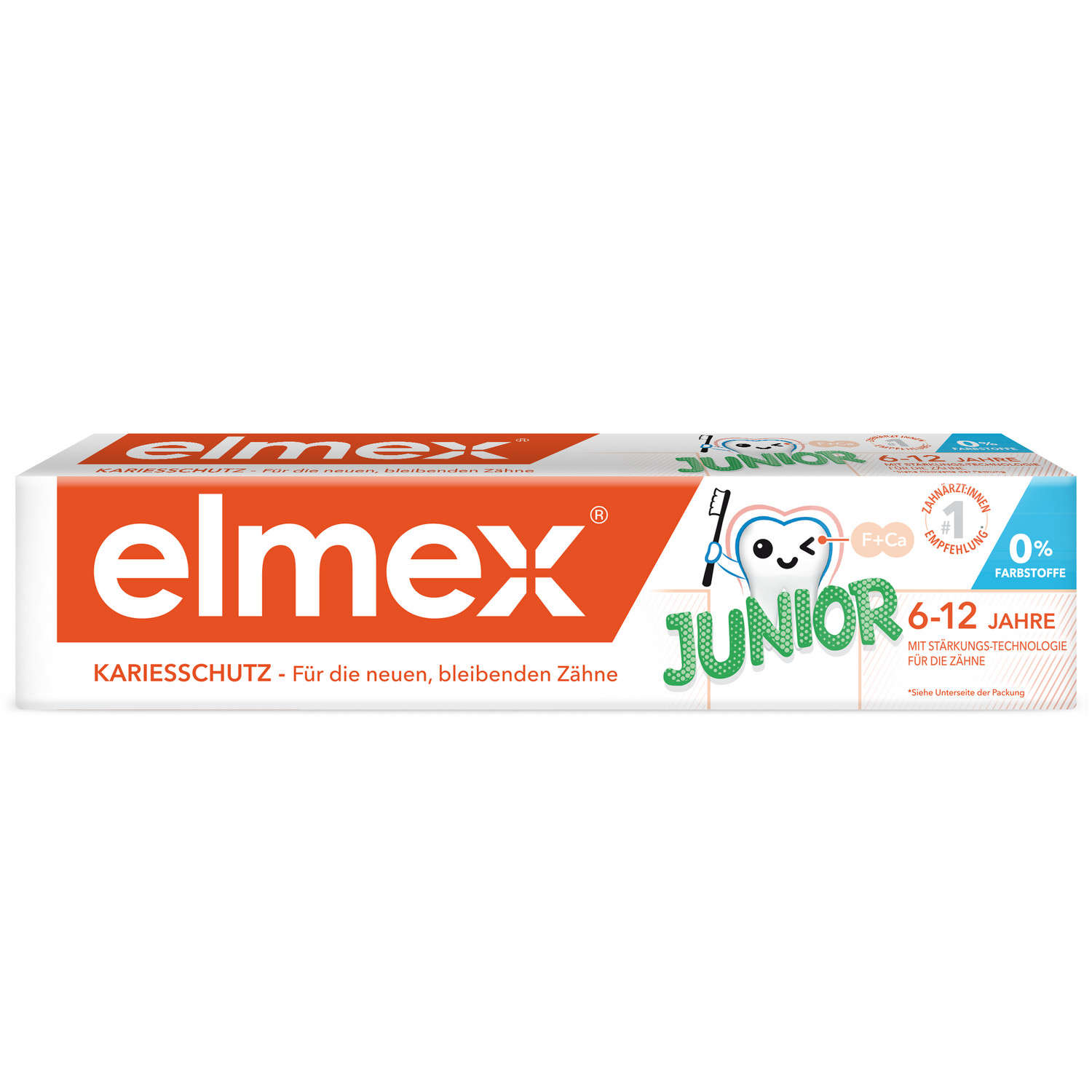 Зубная паста Colgate Elmex Junior c 6 до 12лет 75мл - фото 1