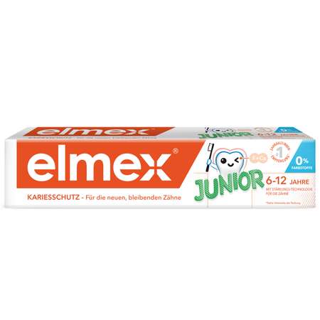 Зубная паста Colgate Elmex Junior c 6 до 12лет 75мл