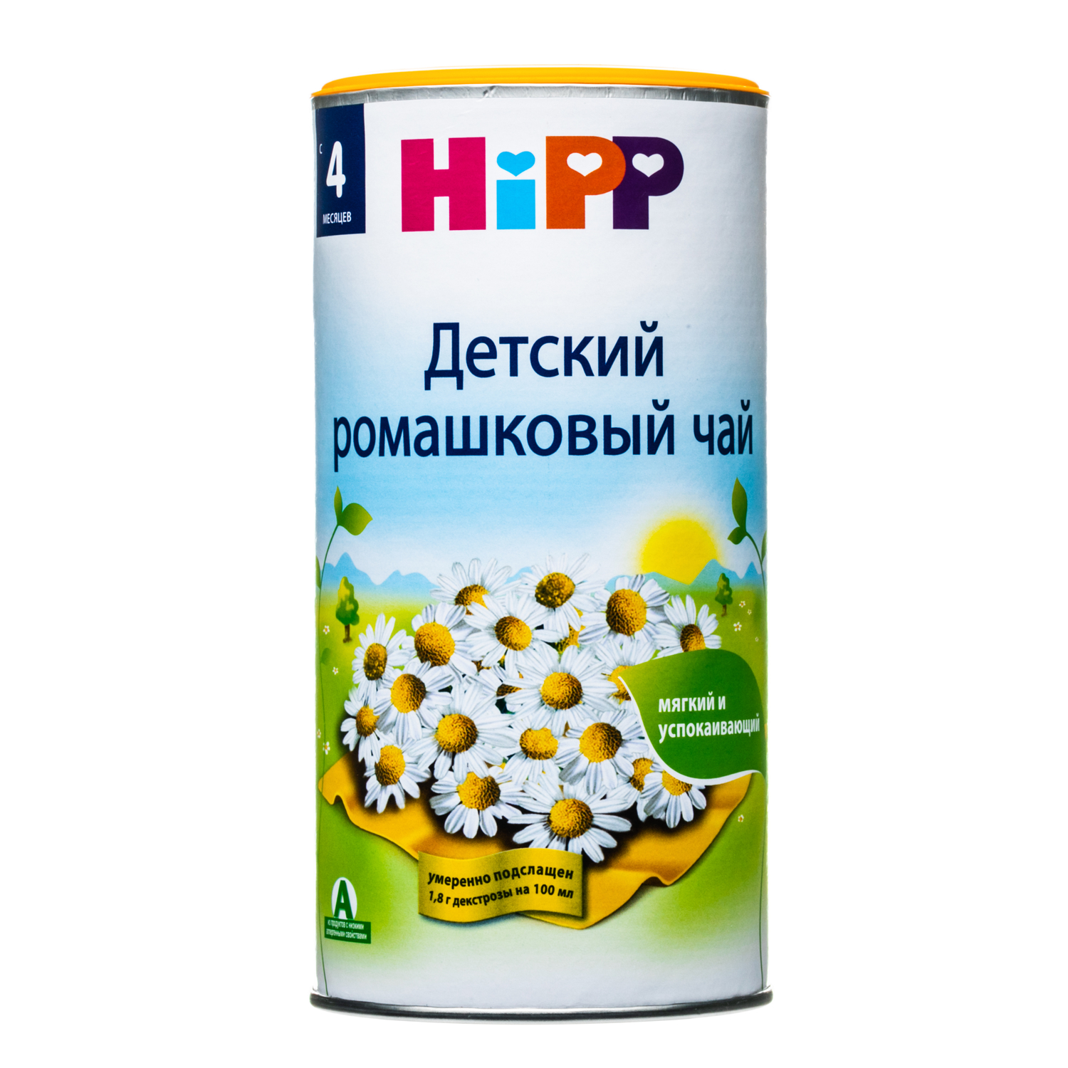 Чай Hipp ромашка 200г с 4месяцев купить по цене 468 ₽ в интернет-магазине  Детский мир