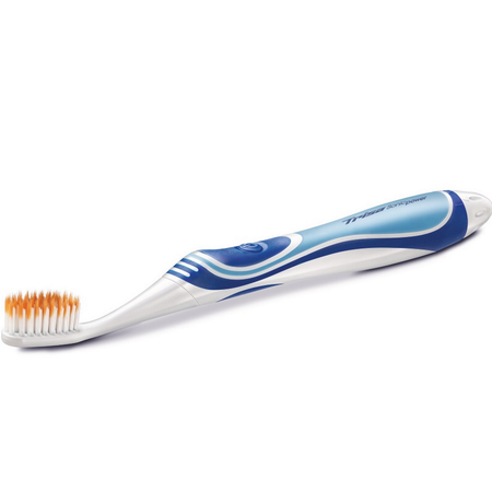 Электрическая зубная щетка TRISA Sonicpower akku 670855-Blue