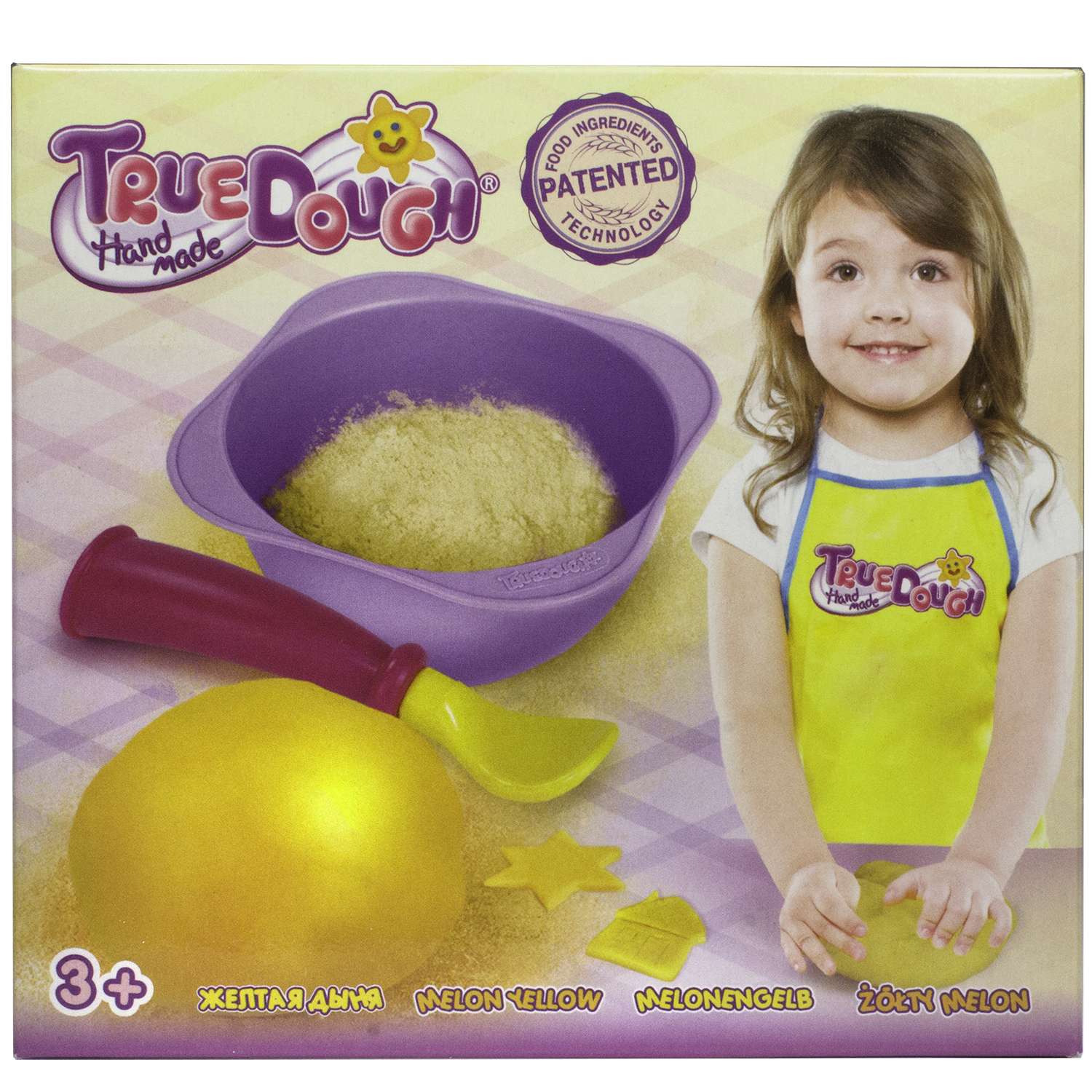 Тесто для лепки True Dough Желтая дыня - фото 1