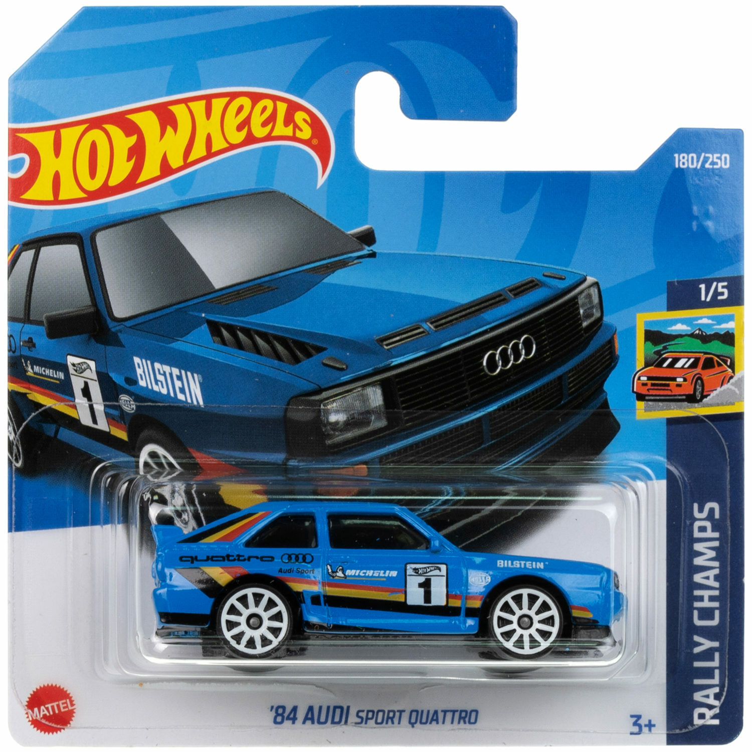 Автомобиль Hot Wheels Audi без механизмов 5785-89 - фото 6