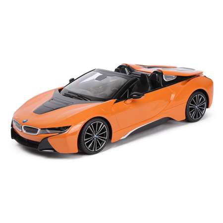 Машина Rastar РУ 1:12 BMW i8 Roadster Оранжевая 95500