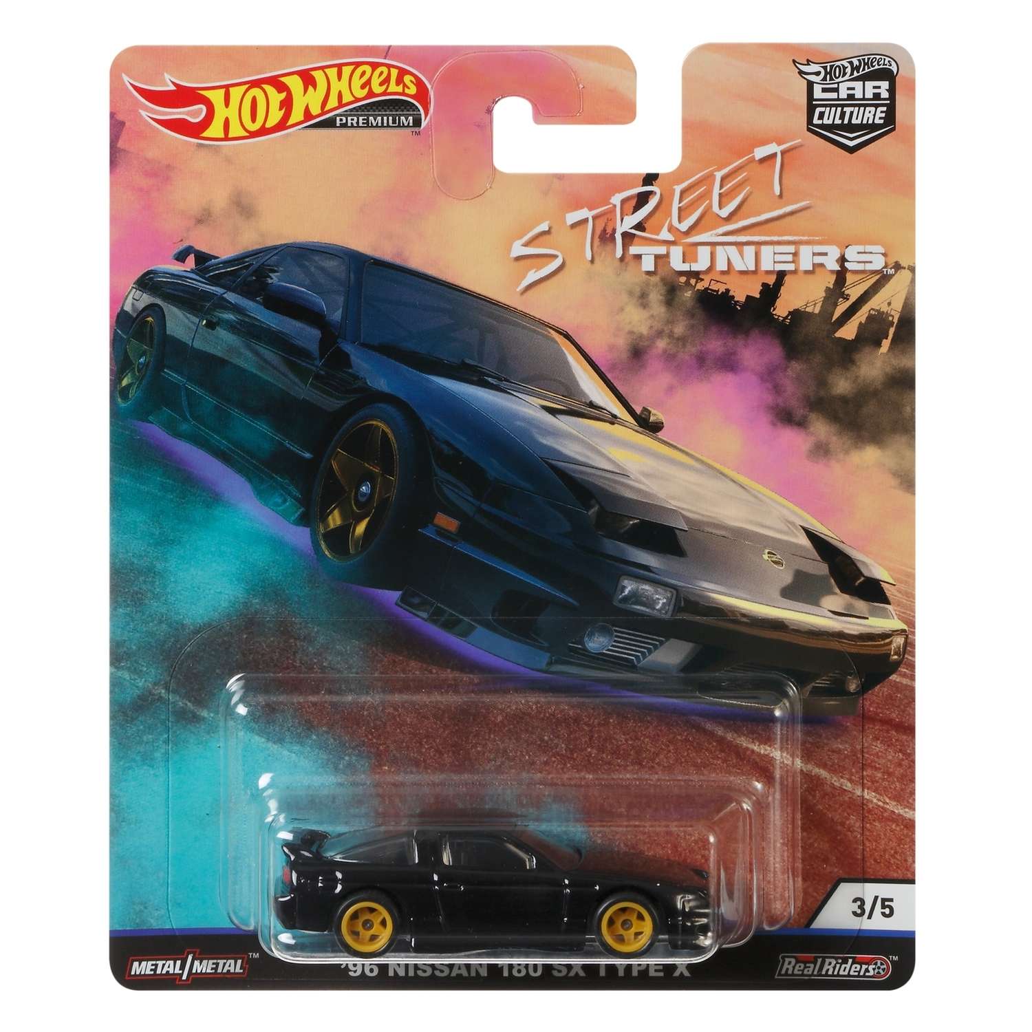 Машинка Hot Wheels Car Culture 1:64 96 Ниссан 180 SX Тип X FYN78 FPY86 - фото 2