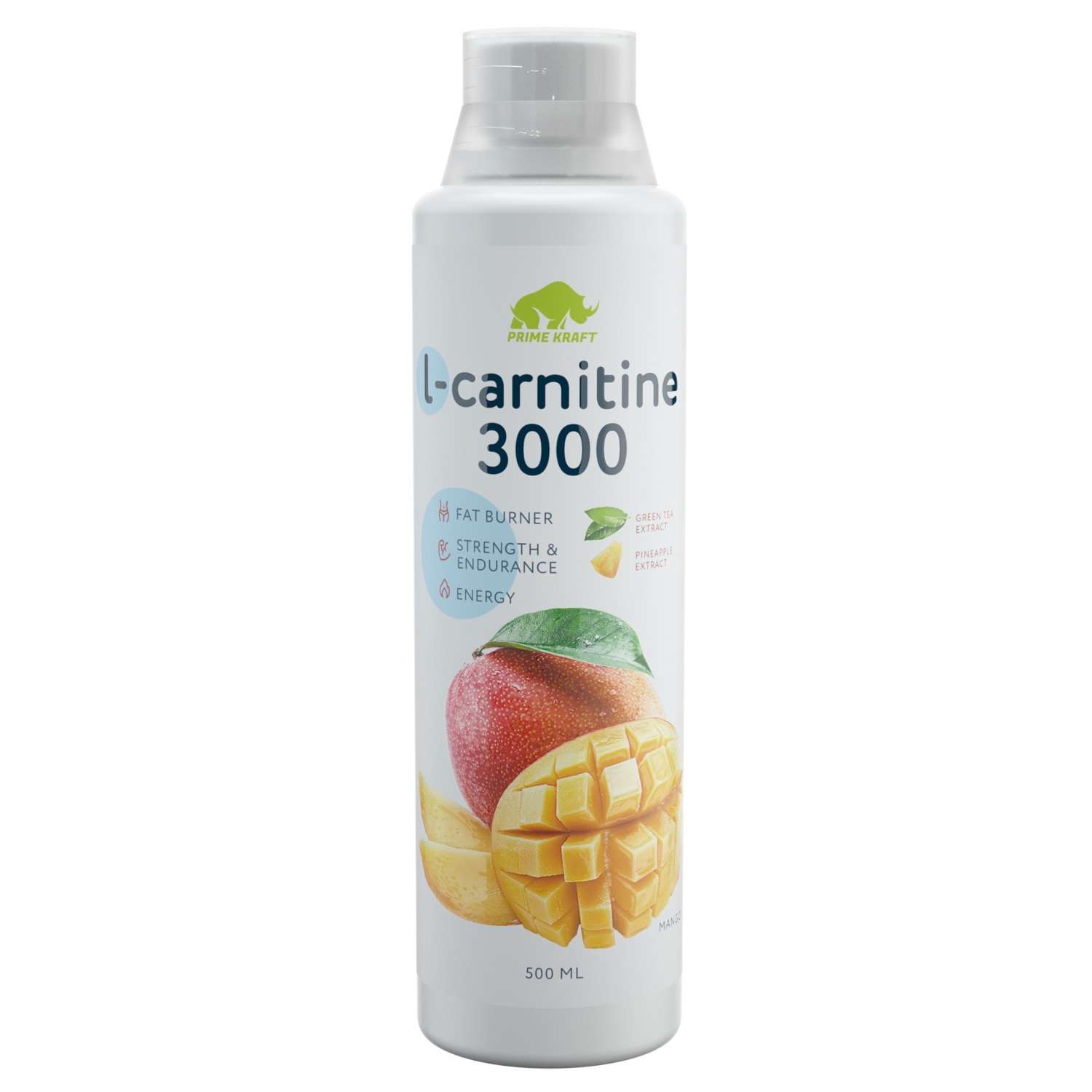Жиросжигатель Prime Kraft L-Сarnitine 3000 манго 500мл - фото 1