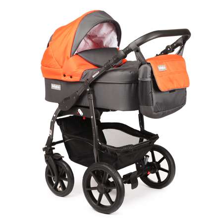 Коляска 2 в 1 Babyton Rocky Grey-Orange