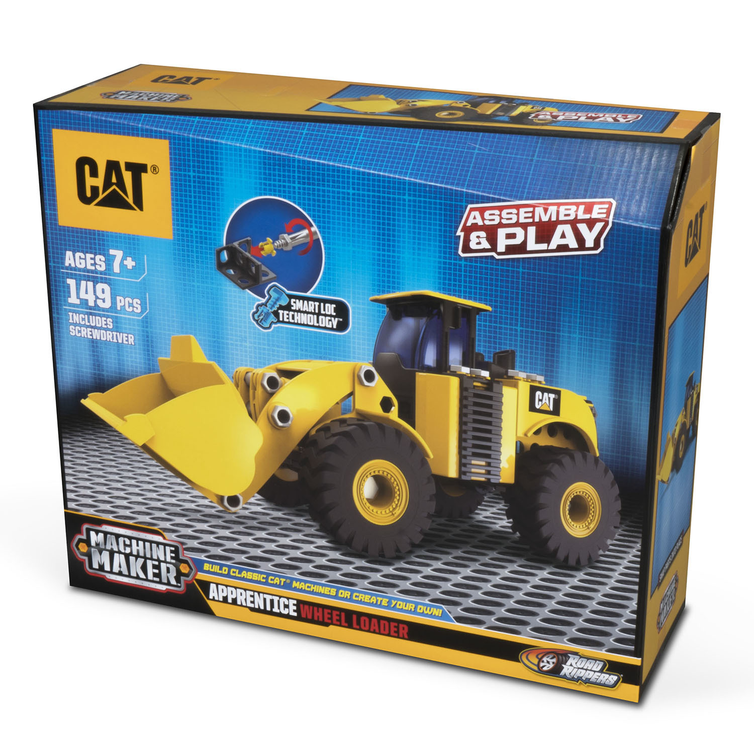 Конструктор CATERPILLAR Продвинутый Механик Трактор-погрузчик 80933 купить  по цене 79 ₽ в интернет-магазине Детский мир