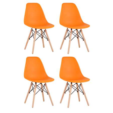 Комплект стульев Stool Group DSW Style оранжевый