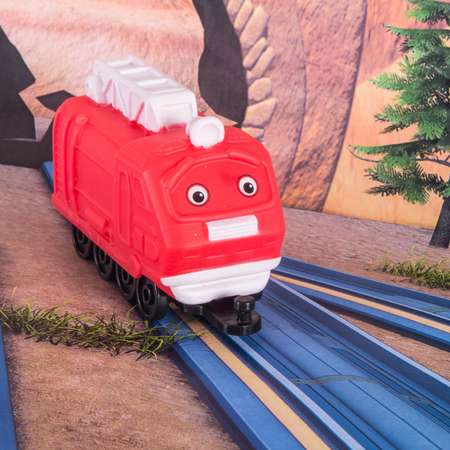 Набор Chuggington паровозик Ашер с гаражом