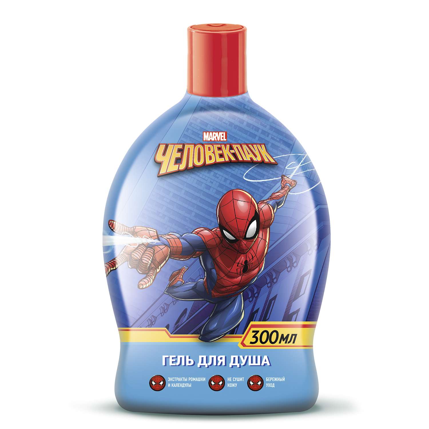 Набор подарочный Человек-Паук (Spider-man) шампунь 300мл+гель для душа 300мл 34931 - фото 3