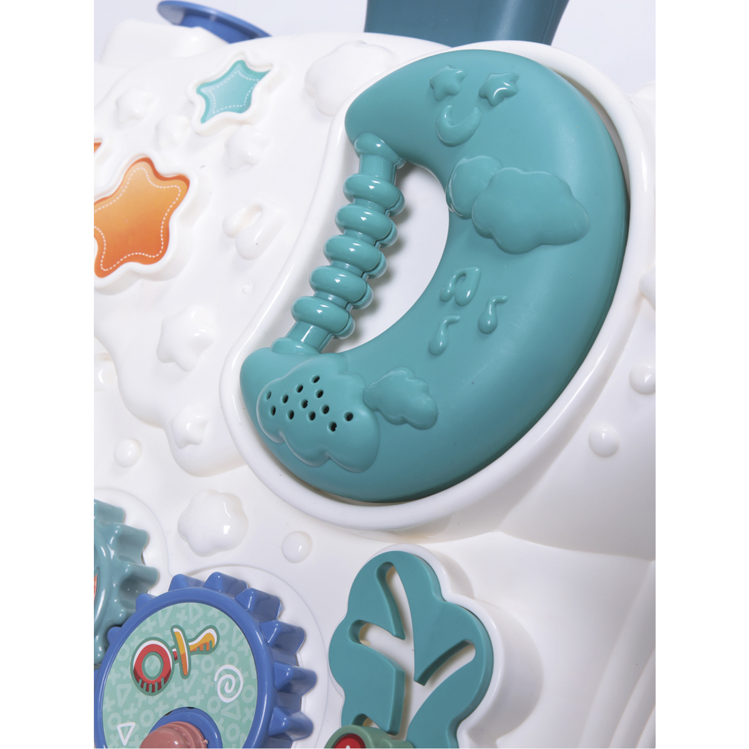 Ходунки-каталка BabyCare Spider развивающие бирюзовые - фото 7