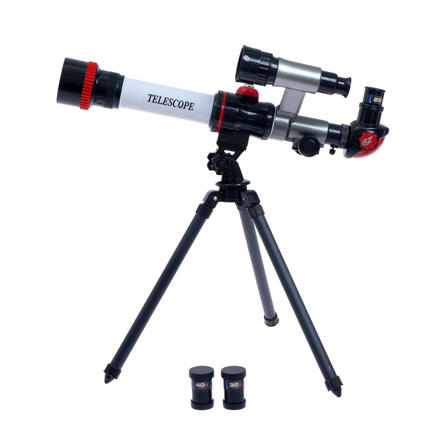 Игрушка Sima-Land детская телескоп «Юный астроном» 20х 30х 40х - фото 2
