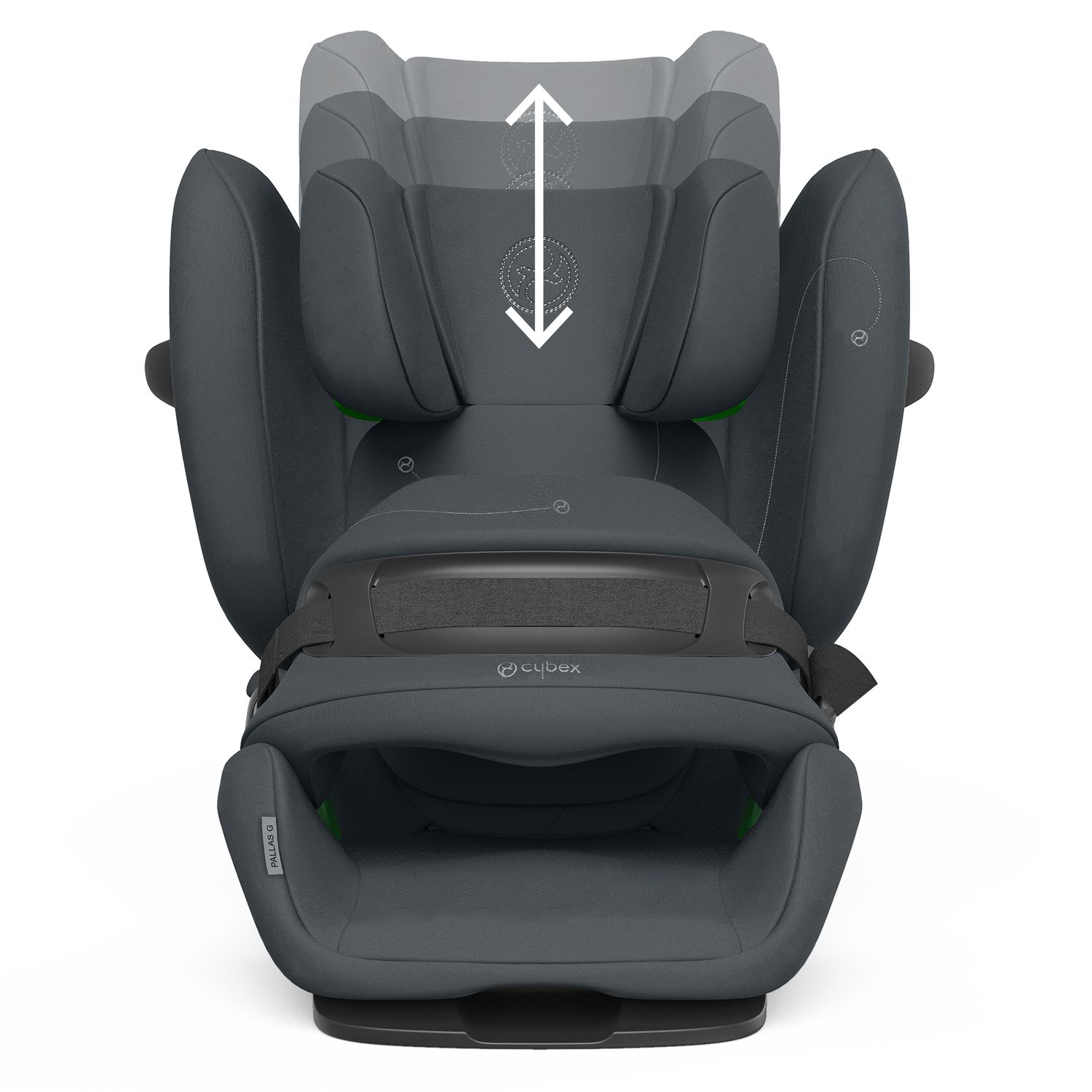 Автокресло Cybex Pallas G i-Size Granite Black - фото 10