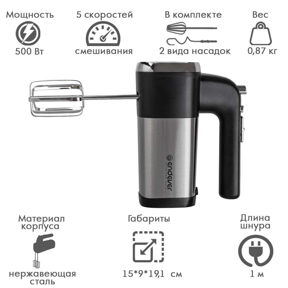 Ручной миксер ENDEVER SIGMA-08 - фото 4