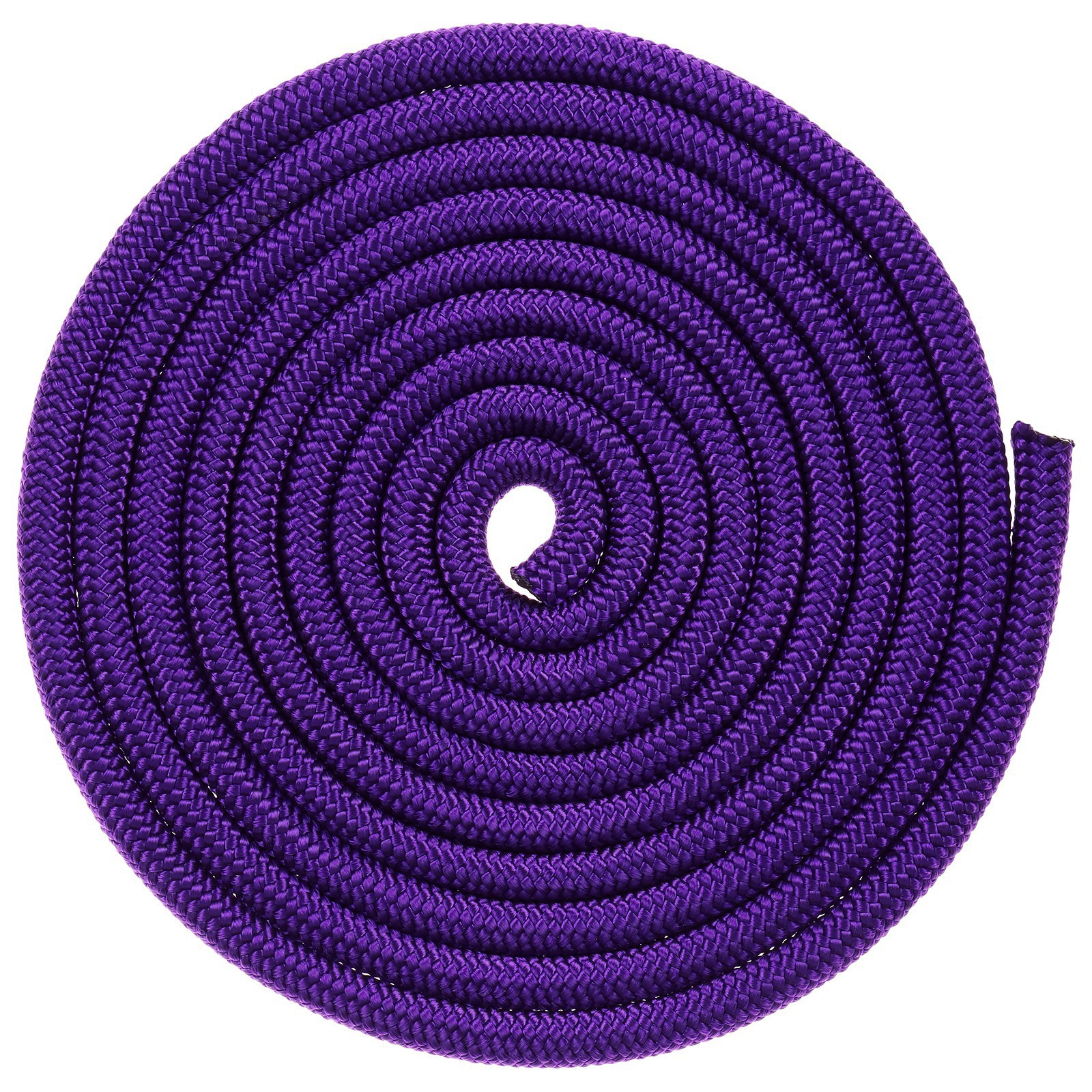 Скакалка Grace Dance гимнастическая. 3 м. цвет фиолетовый - фото 2